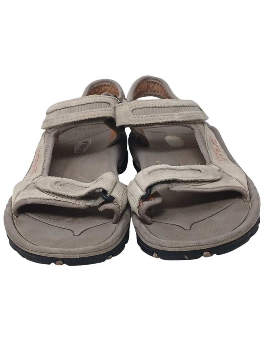 Teva Womens Size 9 Beige Sandals Adj Straps Cushioned Shock Soles 6468 #2 - Picture 3 of 10